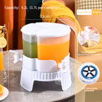Large Capacity Refrigerator Rotating Cold Water Bottle With Faucet