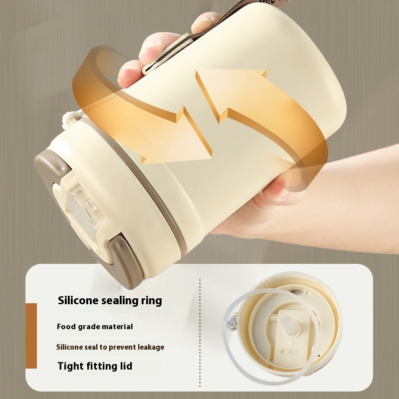 Portable Good-looking Straw Office Coffee Cup