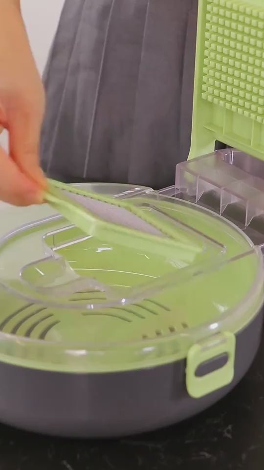 Premier 'Orbit' Prep Bowl: Multi cutter, Dicer & Colander Set (Pro Series)