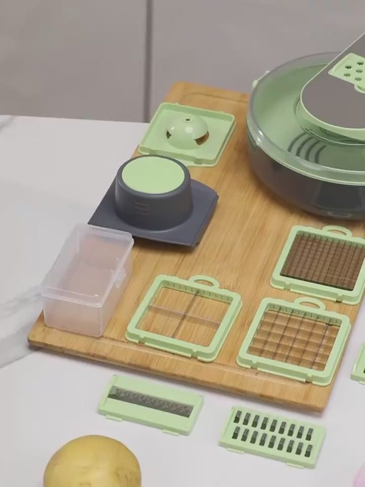 Premier 'Orbit' Prep Bowl: Multi cutter, Dicer & Colander Set (Pro Series)